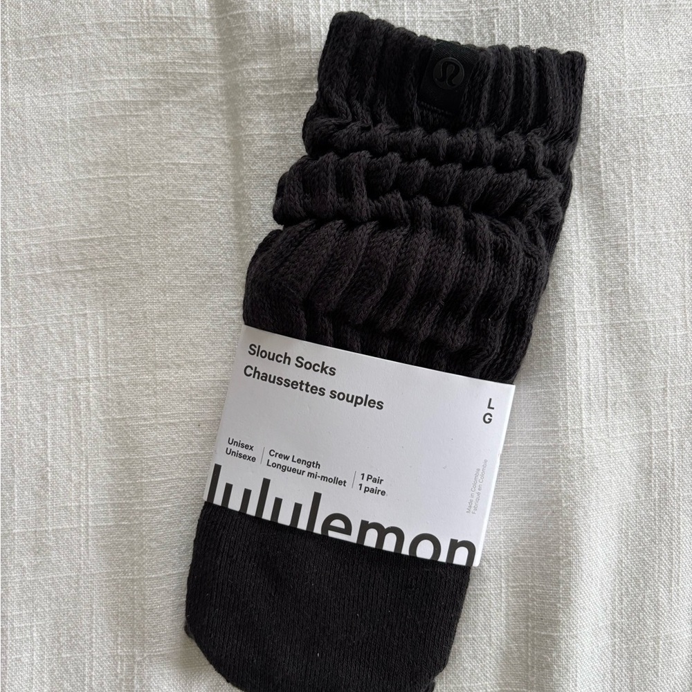 lululemon athletica Charcoal Slouch Socks
